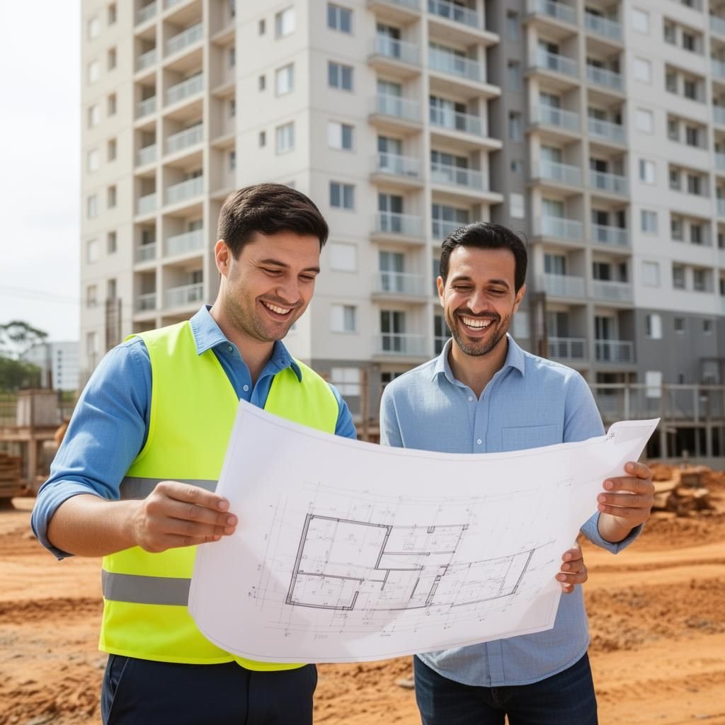 Casa residencial em Brasília com documentação de regularização em primeiro plano